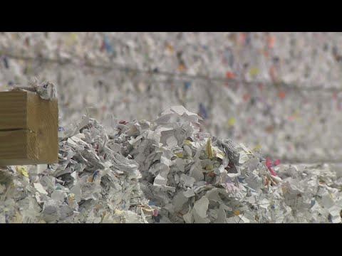 Shredded paper is recyclable, but needs special handling | Verify