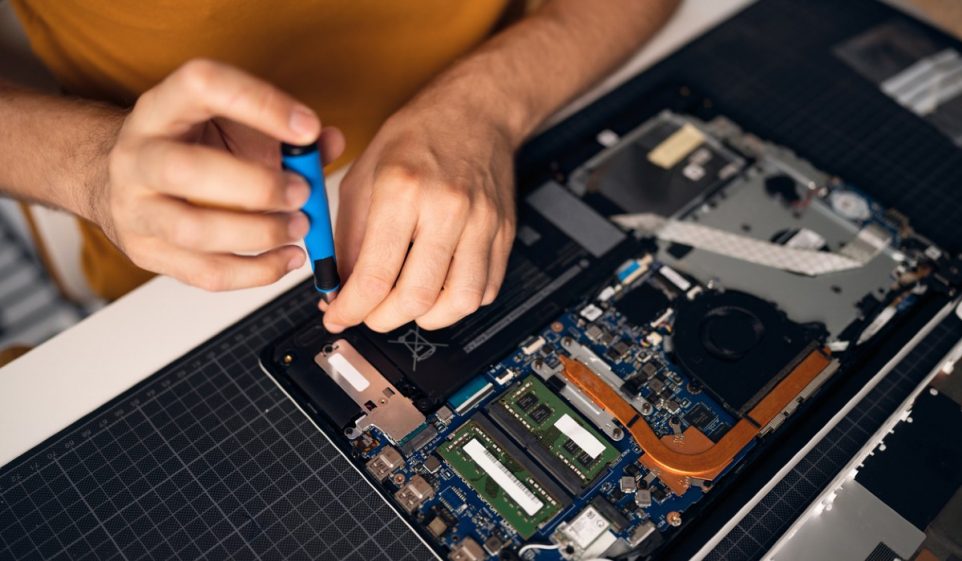 fixing a parts of computer