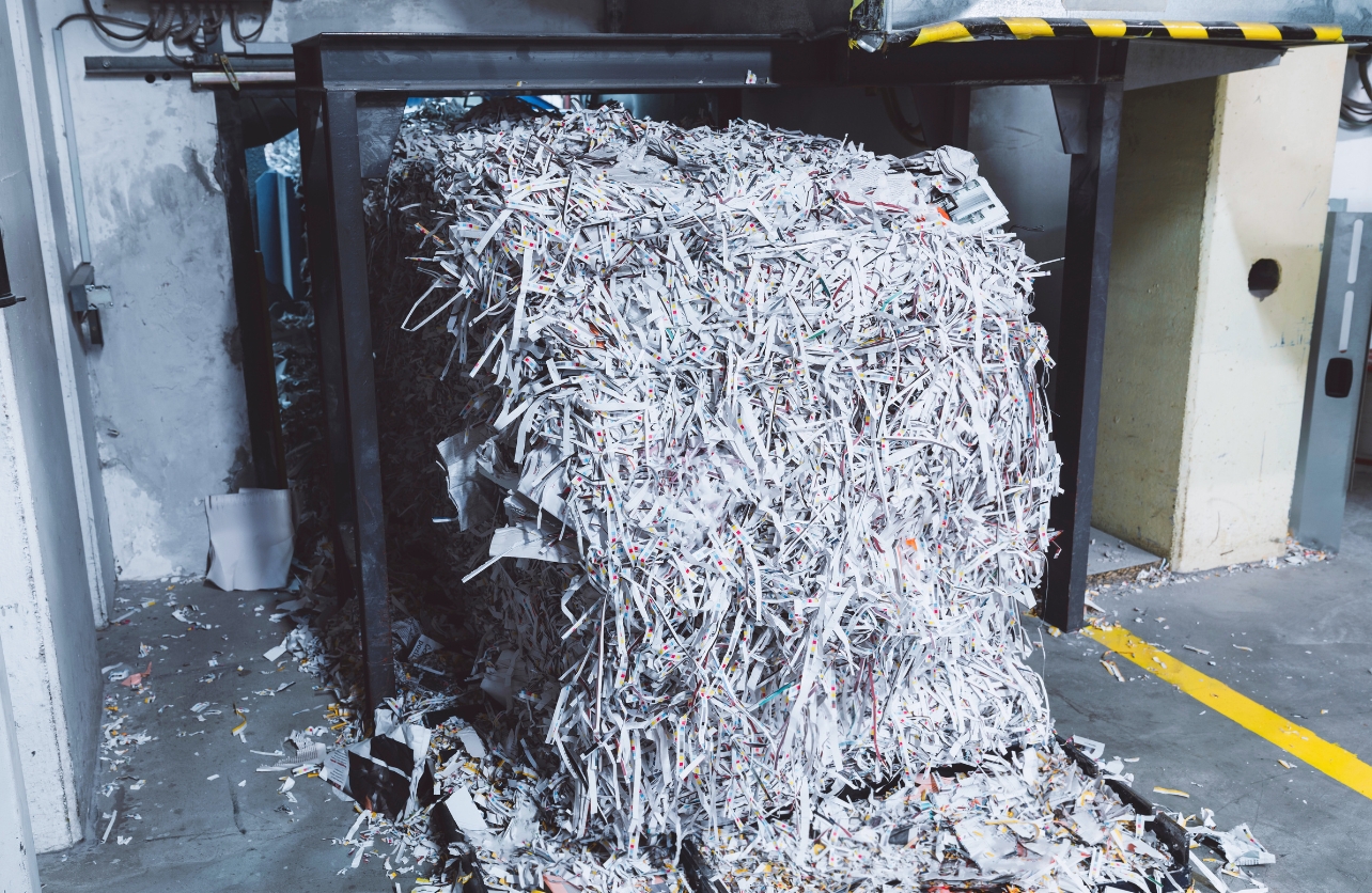 is shredding paper good for the environment