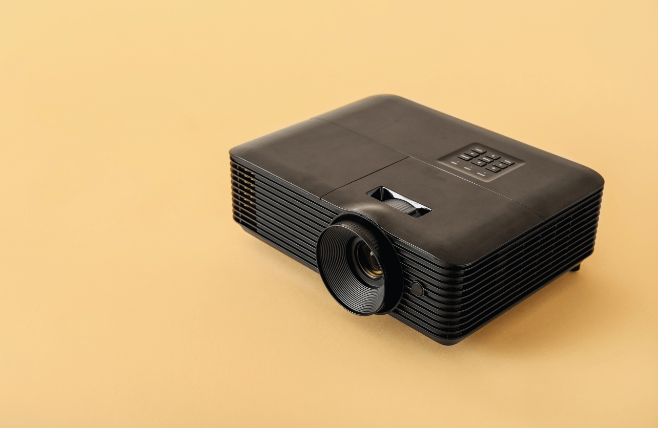 video projector at home