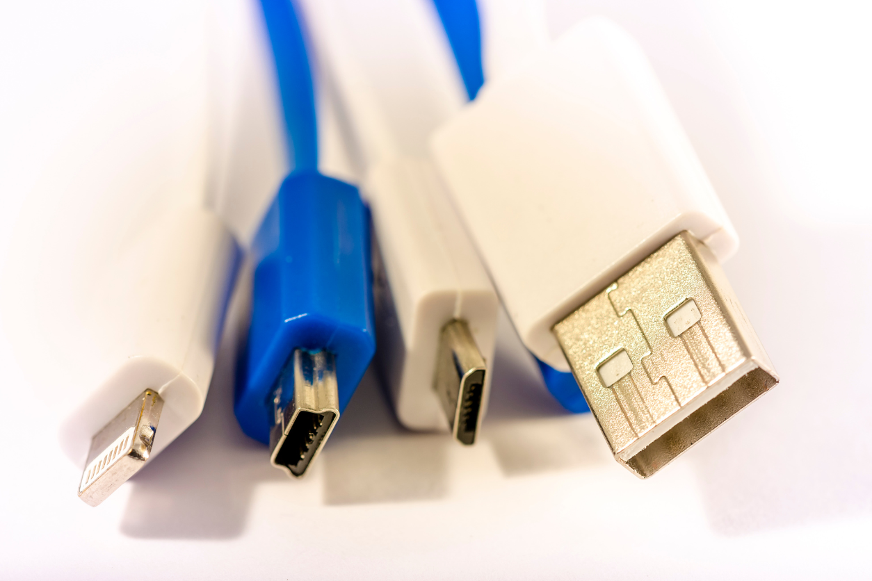 different types of usb cables